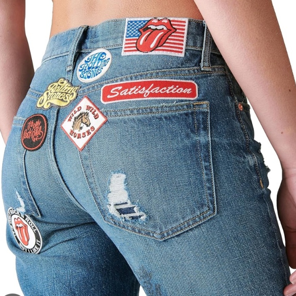 NWT Rolling Stones Flares